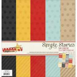 Simple Stories Say Cheese 12x12 Basics Collection